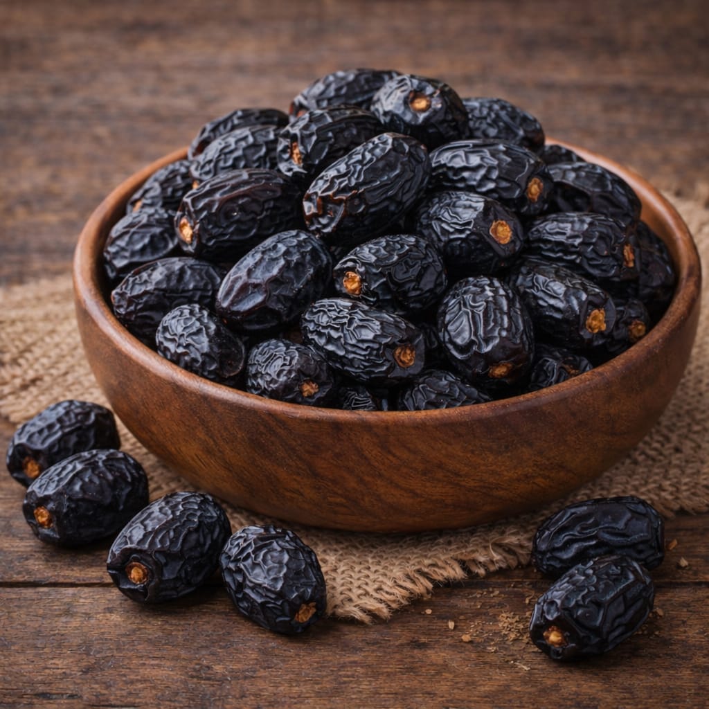 Organic Black Dates - Khajoor
